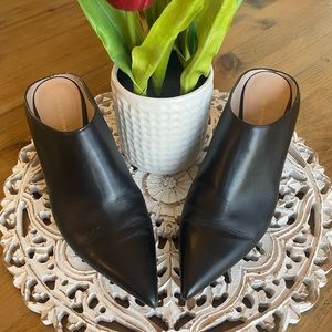 Stuart Weitzman leather slip on